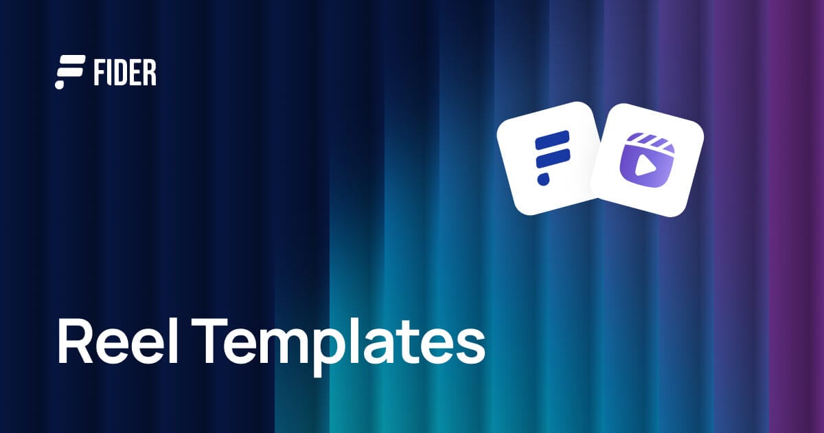 Reel Templates: 9 Patterns That Get Saves and Shares