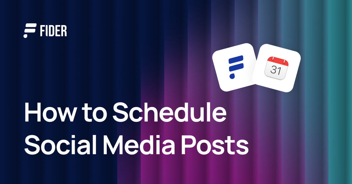 How to Schedule Social Media Posts (Step-by-Step for Every Platform)