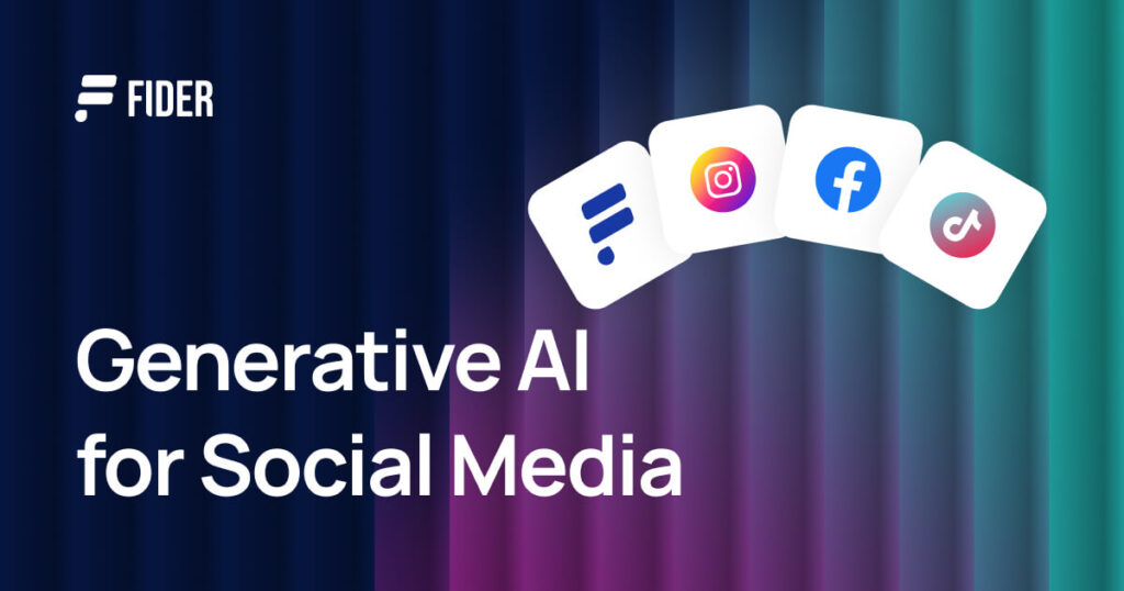 Generative AI for Social Media: Tools, Workflows, Examples